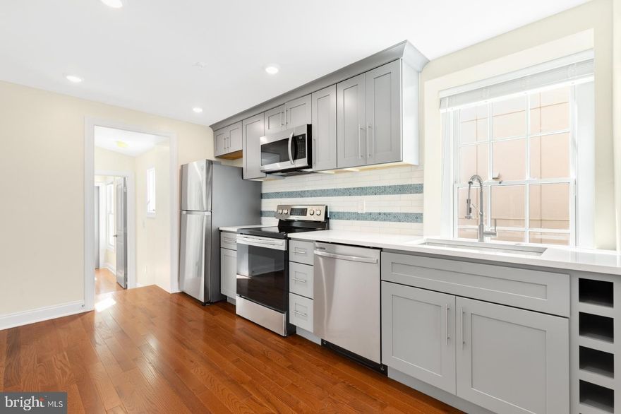 Available NOW | Leasing Special: 1 MONTH FREE on a 13-month lease! Gross rent is $1,350/month, net effective rent is $1,246/month. Tenants to receive the 13th month free.

Welcome home to 6605 Ridge Ave #B with OFF-STREET PARKING! This is an inviting 1 bedroom, 1 bathroom apartment featuring hardwood floors, bright sunlight, and in-unit laundry in the heart of Roxborough. Step into the open concept common area boasting recessed lighting and tons of space for your furnishings. Your kitchen offers modern grey shaker cabinets, stainless steel appliances, and elegant blue and white tile accents throughout. The full bathroom features a tiled shower/tub combo and lighted vanity. Rest easy in the sizable bedroom, and enjoy the convenience of an in-unit washer/dryer. Stay comfortable year-round with the included mini-split A/C system. Enjoy 1 off-street parking spot available for an additional $75/month. Whether you're relaxing indoors or exploring the neighborhood, this unit offers both style and functionality. Don't miss out on the opportunity to call this place your own!

About The Neighborhood:

Nestled in the Roxborough neighborhood of Philadelphia you’ll be close to all the amenities of the big city but with plenty of green space and attractions. Well-connected to downtown via the SEPTA regional line, you’ll love living in Roxborough. You'll be surrounded by parks and hiking trails including Wissahickon Valley Park, Gorgas Park, and Kelly Park. Check our local hotspots like Wawa, New Ridge Brewing Co, Cafe Roma Bakery, Taylor's Cafe, White Yak, and Roma's Pizza.

Lease Terms:

Generally, first month, last month, and one month security deposit due at, or prior to, lease signing. Other terms may be required by Landlord. $55 application fee per applicant. Cats and small dogs are conditional on owner's approval and may require an additional fee and/or monthly pet rent, if accepted. (Generally, $500/dog and $250/cat, and/or monthly pet rent). Tenants responsible for: electricity, cable/internet, and a $35/person/month flat water fee. 1 off-street parking spot is available for an additional $75/month. Landlord Requirements: Applicants to make 3x the monthly rent in verifiable net income, credit history to be considered (i.e. no active collections), no evictions within the past 4 years, and must have a verifiable rental history with on-time rental payments. Exceptions to this criteria may exist under the law and will be considered.