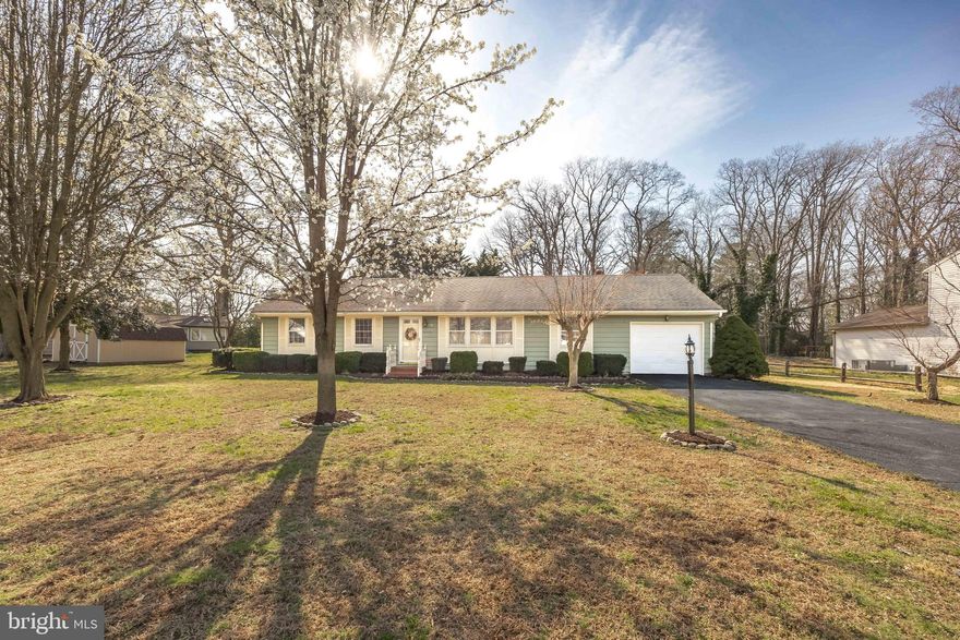 Back on the market at no fault of seller, the buyers financing fell through. Brand new 5 zone electric ductless heating and air system! New septic system is has been approved by DNREC - the tedious part has been completed! Rare opportunity to own within the coveted Heritage Village community, the ideal location just minutes from downtown yet still off of the beaten path! This charming 3-bedroom, 1.5-bath home features new carpet throughout, fresh paint in the bedrooms, a kitchen with a large island, and both a living room and family room just off of the kitchen, making the ideal situation for entertaining. Step outside to a peaceful backyard with a large deck—perfect for enjoying the cool fall evenings or a cup of coffee in the crisp morning air. The front yard offers great curb appeal with a cottage-style charm and mature landscaping. A wonderful opportunity in a truly ideal location!