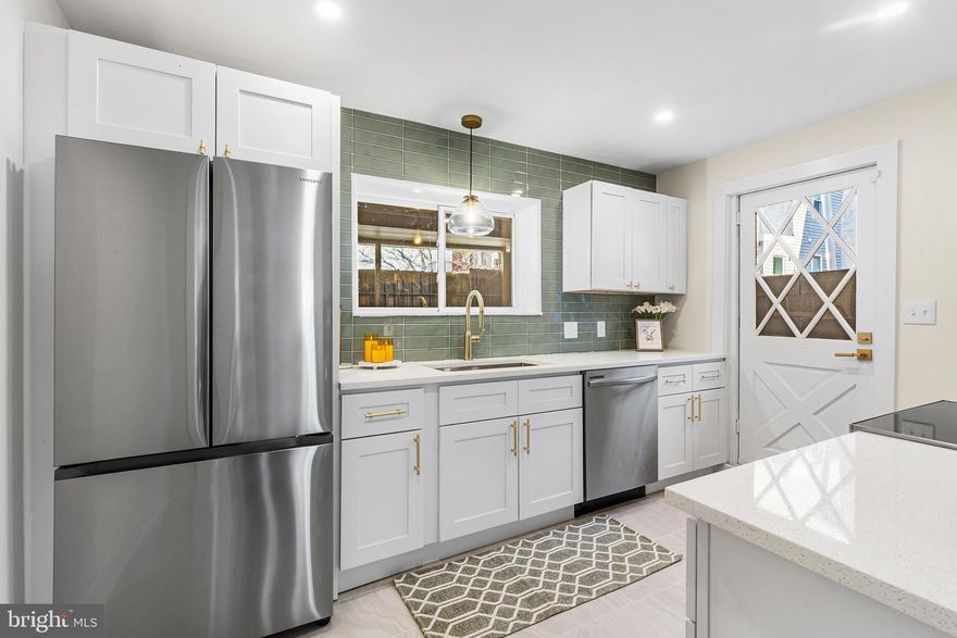 Discover this impeccably renovated home offering modern luxury and unique character, just blocks from Fishtown, minus the premium price tag. Step inside the bright living space, the perfect spot to cozy up next to the fireplace during a cold winter evening. The designated dining room provides a separate, intimate area fit for entertaining guests. The heart of the home is the dreamy, brand-new galley kitchen, designed for both functionality and style. Featuring crisp white shaker cabinets, elegant quartz countertops, vibrant green subway tile backsplash, open floating wood shelving for a contemporary flair, and complete with a full suite of stainless-steel appliances. The second floor hosts two nicely sized bedrooms, offering quiet retreats, along with a hallway bathroom designed with high-end finishes. Ending out the tour is the large, super-private backyard, that offers total seclusion from the city’s hustle and bustle. This home is walking distance to several local staples: Philadelphia Brewing Co., OG Pizza, Picnic, Il Sorriso Cafe, the newest hot spot Emilia, and so much more. Come check out this gem and see what it has to offer. *Designer curated furniture, decor, and accessories package is available for sale, all brand new.