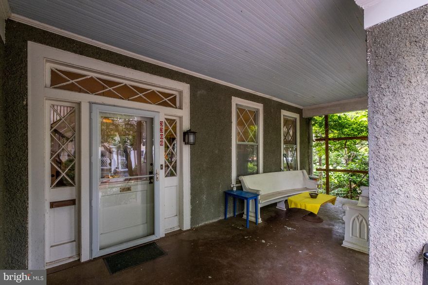 Enchanting American foursquare on the market for the first time since 1962! Dream location on coveted Highland Place - a tranquil, hidden-in-plain-sight original "country lane" in the heart of Cleveland Park! Quintessential craftsman facade features wide front porch, multiple diamond pane, stained glass, and bay windows - all surrounded by private gardens. Expansive and airy main level with 9'7" ceilings and wonderful social flow, 7 bedrooms and 2 full baths upstairs, spacious lower level, beautiful period architectural details throughout! Easy parking in wide driveway!