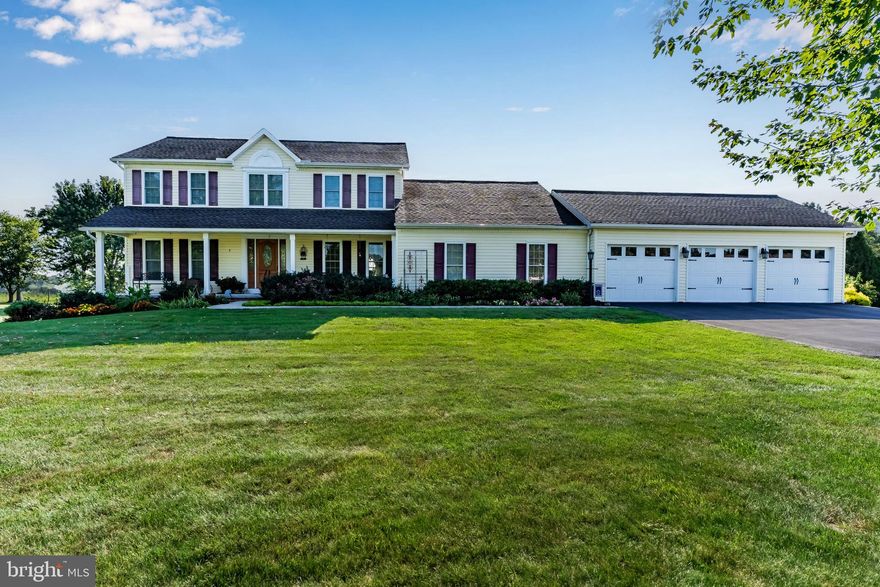 Nestled in the heart of beautiful Kings Gap Estates (Dickinson Township), this meticulously maintained home offers space, comfort and functionality.  This 3 bedrooms, 2 1/2 bath some sits on a large 1.19 acre lot. Step inside to find a warm and inviting family room featuring a classic brick, propane fireplace that serves as an ideal gathering spot for cozy evenings and entertaining guests. The abundance of natural light creates a cheerful atmosphere throughout the day. The well-appointed kitchen features a breakfast nook, island, pantry, granite countertops and more!   Host formal dinners or family celebrations in the sophisticated dining room, showcasing beautiful hardwood floors.  Retreat to the expansive primary suite, thoughtfully designed with a vaulted ceiling that adds an air of elegance. Relax in your private sitting area and enjoy the convenience of a large walk-in closet that accommodates all your wardrobe needs. Outside you will find the enormous rear deck crafted from durable composite decking, perfect for summer barbecues and outdoor gatherings. The awning provides shade, allowing you to enjoy your outdoor space in comfort. The expansive 3-car oversized garage provides ample space for your vehicles, hobbies, or outdoor gear, complete with an additional workshop area that’s perfect for DIY projects or extra storage.  12x20 shed offers even more storage for all your gardening tools, outdoor equipment, and more!  Recent Upgrades: New roof installed in 2011, Water heater replaced in 2024, Heat pump installed in 2022. Windows replaced in 2021.  Don’t miss your chance to own this gem! Schedule a showing today and envision the memories just waiting to be made in this home!