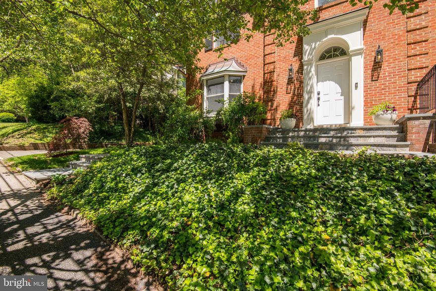 Open Saturday and Sunday 1-4pm ***Offer deadline is Monday, May 23 at 5:00PM*** Beautifully renovated Federal with open floor plan and masterful outdoor spaces for living and entertaining. Welcome to 2819 Brandywine Street NW in Forest Hills, which offers light-filled rooms with views of the outdoors throughout. A large open living room/library with fireplace and pocket doors leads to the sought-after family room with second fireplace, integrated dining space, and open-concept chef’s kitchen complete with 48” Wolf range with attached butler’s pantry, which features a farmhouse prep sink, back-up dishwasher, additional cabinetry, and double Bosch ovens. Flexible dining spaces include a large table, kitchen seating at an expansive island, and a formal dining room/ home office complete with sunny bay window and floor-to-ceiling bookshelves. The spacious kitchen/dining area open to a wide fully glass/screened-in sun porch. From the sun porch walk out onto the large above-ground deck and two-level garden with grassy areas and patio seating. A separate small building at the back of the garden provides ample space for a separate home office, workshop, or gym. The second level provides four bedrooms with walk-in closets and three beautifully renovated full baths (including a large master bath with a soaking tub). The third story offers another two bedrooms and renovated full bath. A fully finished lower level currently serves as an additional gym, dry pantry and laundry room, and leads to the walk-out seventh bedroom with attached full bath and separate entrance. A total of seven bedrooms,  five full baths and one half bath. This home provides expansive living quarters for today's living with exciting outdoor spaces as well. A one car garage plus long driveway and ample on-street parking completes this residence. New roof, 10KW solar array. Hurry this one is a tremendous amount of house, fully renovated from top to bottom and in move-in condition!