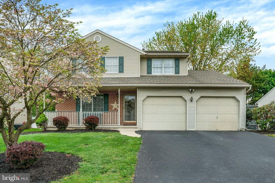 Welcome to this beautifully updated 3-bedroom, 2.5-bath colonial offering the perfect blend of style, function, and flexibility. From the moment you step inside, you’ll appreciate the tasteful vinyl plank flooring that flows throughout the entire first floor, creating a seamless and modern feel. A formal living room adds options and could easily serve as a formal dining space depending on your needs. 

The heart of the home is the stunning, fully updated kitchen featuring crisp white cabinetry, quartz countertops, and an inviting eat-in area perfect for everyday living and entertaining. Just down the hall, you’ll find a versatile family room currently being used as a home office, offering the flexibility buyers are looking for.

Upstairs, you will find all new carpets and fresh paint, a full bath and three recently painted bedrooms that are all generously sized, including a primary suite with its own private bath.

Additional highlights include a two-car attached garage and a location that checks all the boxes, nestled in a quiet neighborhood while still being just minutes from everyday conveniences and major commuting routes like 222.

A one-year Cinch Home Warranty is included!

**Highest and Best offer deadline is set for Monday, May 4th 2026 at midnight**