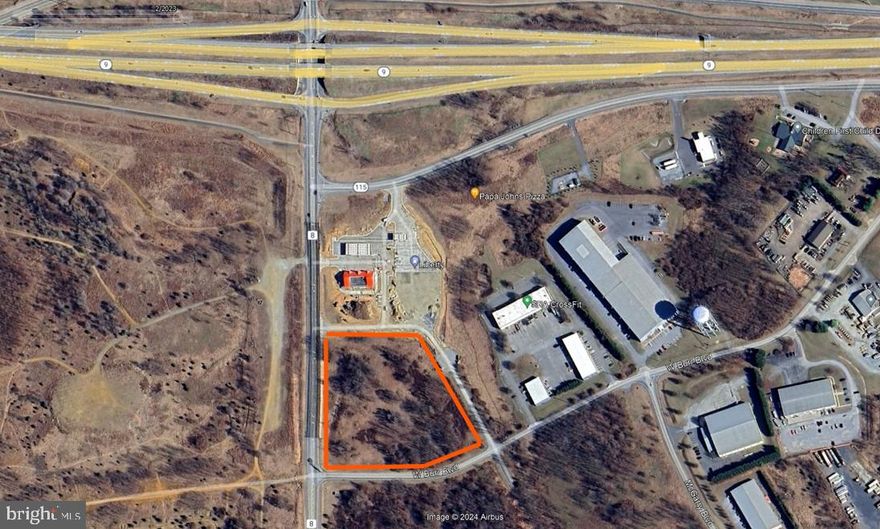 Exterior lot located in the Burr Industrial Park with direct access to Wiltshire Road. Great location for Flex space, Retail or Warehousing. The property has been engineered for a 40,000 square foot flex space project.