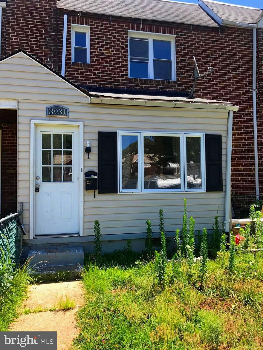 INVESTOR ALERT! 3 bed, 2 FULL bath home only a few renovations away from being move in ready. Perfect to add to your rental portfolio or for a new homeowner. New HVAC system and water heater already installed. Hardwood floors on main level and ceramic tile in the kitchen and bathroom. Stainless steel range, microwave and dishwasher. New deck and fence in rear with parking pad. Owner says SELL!!!