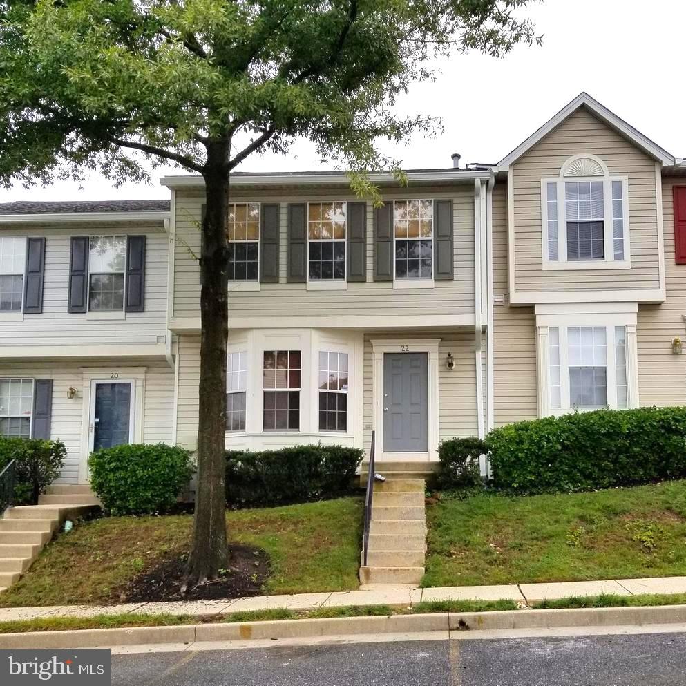 Welcome to 22 Royalty Circle, Unit #22, Owings Mills, MD 21117
Beautifully Updated 4-Bedroom Townhome in Prime Location.
This spacious and well-maintained 4-bedroom, 2.5-bath townhome offers a turnkey opportunity in a sought-after Owings Mills community. Freshly painted throughout and featuring brand-new carpet, and updated kitchen appliances. The home combines comfort, functionality, and modern updates.
The main level includes a convenient powder room and a bright, open-concept living and dining area that leads to a large, freshly repainted deck—ideal for outdoor entertaining or quiet evenings at home. The generously sized primary bedroom features a walk-in closet and ample natural light, and two additional bedrooms on the upper level are spacious.
The fully finished walk-out lower level provides valuable additional living space, complete with a full bathroom, perfect for guests, a media room, home office, or your possible 4th bedroom. Fresh landscaping enhances curb appeal, and the home’s location offers easy access to shopping, dining, and major commuter routes.
Move-in ready and thoughtfully updated, this home is a must-see for buyers seeking space, convenience, and value in a thriving neighborhood.
Do not hesitate and schedule your private tour today!