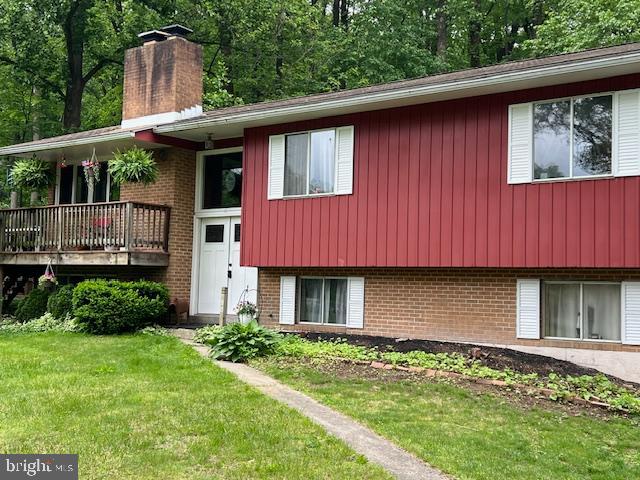 Price Reduction- $375K to $365K. Oley School District, LOTS OF PRIVACY, SITS ON 1 ACRES. See wildlife right off the deck. This home is a must see! The landscaping is breathtaking in the Spring, Summer. Enter into the foyer w/ cathedral ceiling. Once inside notice the nice Living room w/ brick fireplace & sliders to the wrap around deck. Enjoy entertainment in your kitchen and dining room which overlook the serenity of your wooded backyard and all its nature. Main level has three nice size bedrooms with large closets & hardwood floors. The primary bedroom has private access to the bathroom, double closet. The lower level offers a large family room w/brick fireplace, wet bar, full bath & sliders to a private patio overlooking a wooded rear yard. In addition, the lower level has 2 nice bedrooms, a laundry room w/sink and access to the garage. On hot summer days? Cool off in your above ground pool located off the main deck, needs Filter. Find plenty of storage in your 12 x 18 shed w/ ramp & electricity. This home has hardwood floors throughout the main floor. These floors are exposed in the upstairs bedrooms. New Well and water/filter system: Fullhouse Electrical, and plumbing updated, Septic just cleaned out last year, township requirements, updated Quartz countertop in kitchen, New House Generator that supports the whole house. You will not be in the dark when everyone else is. Please schedule your appointment for today! House has great bones and ready for new owners to make it their own, Great mechanics, little cosmetic updates and great home.