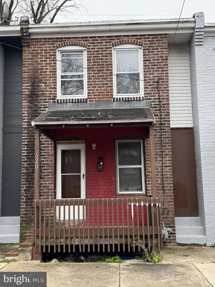 Great addition to a portfolio or a first time home buyer looking to build some sweat equity.  This 2 bedroom 1 bath home could be for you.  Great price point and easy to maintain.  Don't let this one get away.  Home being sold as-is. Seller will consider a package deal with 3 others on the street 530, 532, and 536. Buyer responsible for U and O and any repairs required to obtain U and O. New Pics Just Added