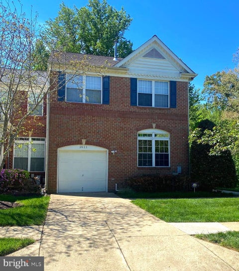 Townhouse For Sale - 2011 Woodshade Court<br/> BOWIE, MD 20721