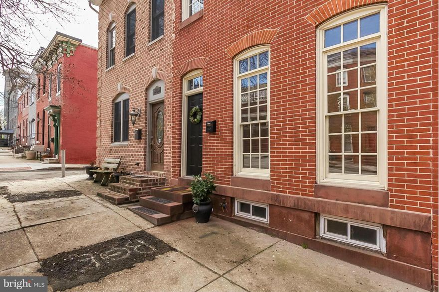 Exquisite Home with Original Charm & Modern Updates-Details Include:Vestibule Entrance, Parlor, Fireplace, Curved Staircase,Curved Walls, Hardwd Floors, Built-ins. Separate Dining Rm,Gourmet Kitchen with Granite/stainless,Upper Level with 2 spacious bedrms,baths&laundry.Tons of storage with 2 basements.Possibilities for a Parking Pad & Rooftop deck with great view. Steps to Patterson Park & Harbor