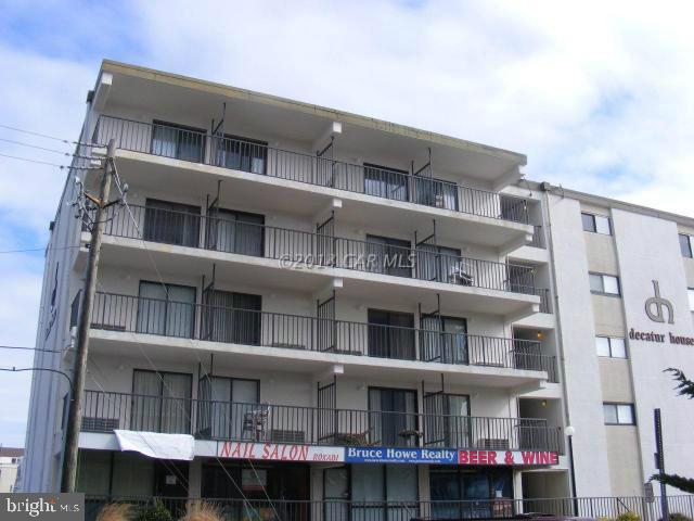 Updated Masonry 2nd Floor East/South End Unit. Private Ocean Front Balcony. Indoor Pool. 1 Assigned Parking Space. 2 Hotel Type Heat/ AC units.Located on the Boardwalk.