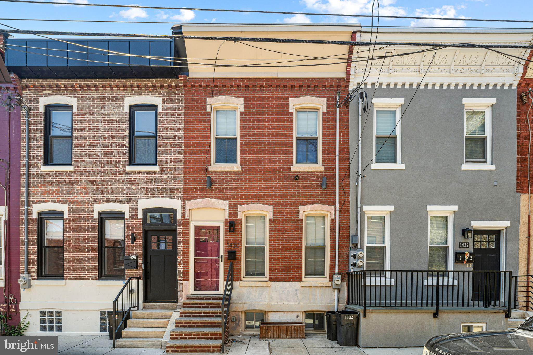 Assumable FHA Mortgage Available - 2.75% interest rate!!
Five Years Remaining on Tax Abatement – Don’t Miss Out!
Step into this stunning, recently renovated three-bedroom, three-bathroom home located in the vibrant and rapidly growing Brewerytown neighborhood.
Inside, you'll be greeted by an open, sun-filled living room featuring sleek oak hardwood floors and recessed lighting throughout. The beautifully upgraded kitchen boasts high-end white and gray shaker-style soft-close cabinetry, stainless steel appliances, a striking waterfall quartz tile backsplash, and a built-in breakfast bar complete with under-cabinet lighting. From the kitchen, step outside to your own private fenced-in yard—perfect for relaxing or entertaining.
The fully finished basement offers additional flexible living space, ideal for a home office, gym, or guest suite.
Upstairs, a floating staircase leads you to three generously sized bedrooms, each with hardwood floors, ample natural light, and plenty of closet space. The luxurious primary suite features a walk-in closet and a spa-inspired bathroom with glass-enclosed shower and designer finishes.
Situated just minutes from Kelly Drive trails, Downtown Philadelphia, and the lively shops and pubs of Girard Avenue, this home offers easy access to the Art Museum area and I-76.
Recent updates include French drain and sump pump for peace of mind.
Plan your showing today - this won't last long!