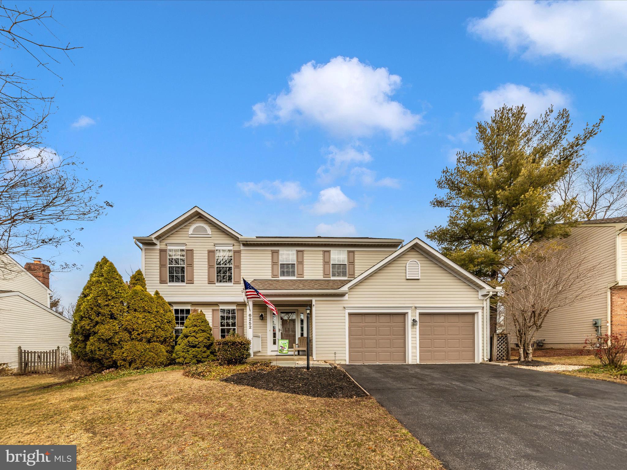PRICE REDUCTION! You will appreciate this well-kept and thoughtfully enhanced home in the sought-after Ballenger Creek area. This colonial home offers 4 bedrooms and 2.5 bathrooms and features laminate flooring in the foyer, powder room and kitchen, a large bay window in the living room, a formal dining room, a spacious kitchen with oak cabinets, granite countertops, a convenient island and large table space with another large bay window, that leads into a family room with a cozy gas fireplace. The atrium door leads onto a spacious, well-built outside deck with a flat, large rear yard. Upstairs you will find 4 bedrooms and 2 full bathrooms. Two of the bedrooms and both bathrooms have luxury vinyl plank flooring, while three of the bedrooms have ceiling fans. The lower level has a recreation room that is over 400 sq. ft. with practical laminate flooring. There are also extensive built-in storage shelves in the unfinished portion of the basement. The house features natural gas heat and hot water. Located in a private cul-de-sac you will love this Ballenger Creek neighborhood. Easy access to I-70 & I-270 with nearby shopping, restaurants and entertainment. You can walk directly to the Ballenger Creek Park that features ball fields, playgrounds, a dog park, grills, picnic tables, soccer fields and other multi-purpose fields. Best of all ... NO CITY TAXES.