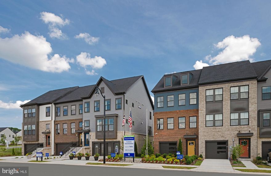 Tanyard Shores is distinguished by its waterfront location and luxury resort style amenities, including a 5,000 sq ft community clubhouse with a coffee bar, lounge, childrens room, patio and outdoor dining, swimming pool with pool house, state of the art fitness center, tot lot, dog park with a dog wash station, outdoor game area, fire pit, hiking trails, wildlife preserve and waterfront beach area with kayak storage and pier.  Convenient to shopping and local dining as well as easy access to key commuter routes and major employers….Fort Meade, NSA Headquarters & National Business Park. The Arcadia is part of the Chesapeake collection of new Lennar three-story townhomes to be delivered in January / February 2023. 3 levels with a modern open floor plan this beautiful Arcadia has, 3 bedrooms, 3 full baths, 1 powder room and a 1 car garage.  Rec Room and full bath on entry level.  Open main floor with center kitchen and large granite topped island, stainless appliances including French door refrigerator and 5 burner gas range.  Luxury Vinyl Plank flooring in foyer and on entire kitchen and family room level.  Spacious dining area that opens to a low maintenance deck.  Your bedroom level has a generous sized owners suite with walk-in closet and a spa like bathroom,  2 additional bedrooms, a full bath and laundry space.  This home checks off all boxes!!!!  Builder warranty. Closing assistance available with use of preferred lender and title.  Photos for illustrative purposes only.