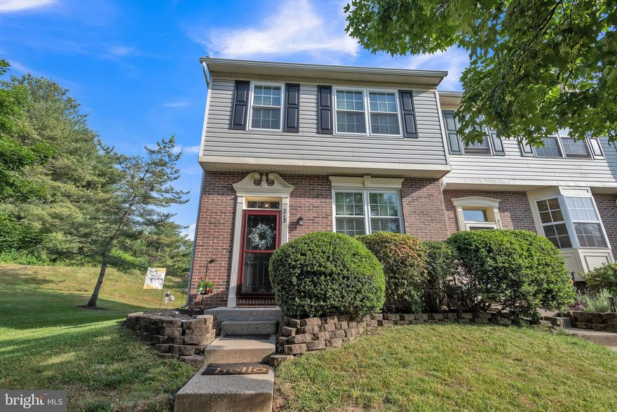 Don't miss this huge end of group townhome in the coveted neighborhood of Constant Friendship! This light filled home has 4 bedrooms and 3.5 baths! Warm new wood floors lead you through the main level to a beautiful open concept living/dining/kitchen. The kitchen has modern gray cabinets and stainless appliances. The large bump out past the kitchen leads to a welcoming composite deck that's maintenance free! The upstairs bathrooms have been tastefully renovated. If you're needing a reprieve after a long day, head down to the finished basement to enjoy some 'you' time! This home has been lovingly maintained and is ready for it's new owner! Be close to town but also a hop away from 95 for the commuter. Don't let this one pass you by!