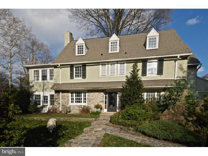 Three story center hall stone colonial beautifully renovated with sophisticated and tasteful modern design elements throughout. Property has garage, fireplace, pool, EIK and finished lower level. Master bedroom suite of four rooms gives excellent space and privacy in a great family house and very popular, walk-to neighborhood location. Most windows replaced, spacious EI kitchen w granite waterfall island and upmarket appliances; spacious and private deck immediately off kitchen to large deck overlooking private pool. Two new full bathrooms, two new powder rooms. Redone AC, electric and lighting plan. Two story solarium = light, bright and airy throughout.  Sidewalks to SEPTA, Suburban Square and Starbucks, town of Narberth, LMHS and Arnold field, new Wynnewood shopping center, Mad Mex, Trader Joe's and Farmer's Market.  Don't want to pay for or deal with heavy renovations?  Move right in!  Very attractive overall offering waiting for you.