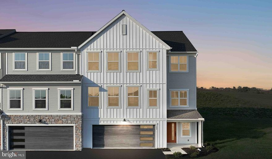 This 3-story townhome includes a 2-car garage and a basement on the lower level. The main level is open and spacious with a sunny living room and fireplace to the front of the home. The kitchen features attractive cabinetry, quartz countertops with a tile backsplash, and stainless-steel appliances. Adjacent to the kitchen is the dining room with access to the rear patio and a carpeted flex room that can be used as a study, living room, or other versatile space. The 2nd floor boasts 3 bedrooms, 2 full bathrooms, a laundry room, and a reading nook. The owner’s suite includes a private bath and two expansive closets.