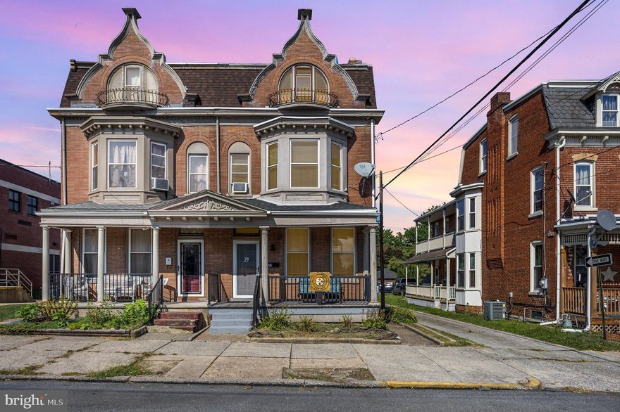 NEW - PRICE IMPROVEMENT  -  INVESTOR PRICING $270,000 CASH OFFER - 7% CAP RATE
Charming 5-bedroom, 1.5-bathroom home at 29 N 9th St, Columbia, PA, offering 3,414 sq ft of spacious living. This historic Columbia PA real estate gem features bamboo wood floors, high ceilings, and classic details. The updated kitchen includes stainless steel appliances and a rolling kitchen island. Enjoy a formal dining room, spacious living room with high ceilings, and a versatile bonus room. Five large bedrooms offer flexibility, with a modern full bath and convenient half-bath. Relax on the front porch or in the private, fenced backyard. Located near Columbia PA homes for sale, local shops, dining, and the Susquehanna River, this Lancaster County real estate blends history and comfort. Schedule a showing for this Columbia PA property today!