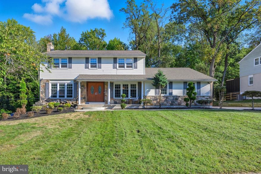 Welcome to 24 Stone Crop in desirable Brandywine community of Northminster!  This is the largest Regent model 2-story colonial Magnus built home and has been updated from top to bottom by the owner with high-end custom finishes.  All three levels features redone hardwood flooring throughout.  The first floor features crown molding and when you walk in the front door, the main level offers a spacious foyer with hardwood floors and coat closet. The formal living room also features hardwood flooring and marble fireplace. Heading into the large eat-in kitchen, it has been redone with granite countertops, tile backsplash, stainless steel appliances, custom cabinets, built-in oven, Kenmore stove with gas cooking, and built-in microwave.  Moving into the family room with marble fireplace, hardwood flooring and the formal dining room features custom fish tank.  The first floor powder room has been redone too. The upstairs features all 4 bedroom's and bonus sewing room as well and has hardwood flooring throughout and the master bedroom offers redone master bathroom with stand-up tile shower.  The 3 additional bedroom's are all generously sized as well.   The full bath in the upstairs hallway features ceramic tile and tub.  The finished basement has been completely redone with hardwood flooring and full bar with granite countertop and tile backsplash and full bath as well.  Outside in the back of the home you step out onto a beautifully redone 24x16 composite deck and also next to it a huge 28x16 redone patio with epoxy finish.  The home features an extra long and wide driveway that can fit 5 plus cars and there is a work shed in the back too.  Home also features Solar City solar panels as well. Don't miss this one of a kind gem of a home in North Wilmington!