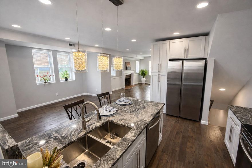 Welcome to this fully renovated stone front home in the highly sought after East Falls section of Philadelphia, located just steps from the historic Philadelphia Cricket Club. This exceptional property has been thoughtfully redesigned with attention to detail throughout, offering a perfect blend of classic charm and modern living.
The home features 3 spacious bedrooms and 2 full bathrooms on the upper level, including a private primary suite. Brand new flooring runs throughout the entire home, complemented by abundant natural light that fills every room. The main level offers a bright and inviting living room with a decorative fireplace, creating a warm and elegant focal point. The heated enclosed porch adds valuable additional living space and can be used as a home office, sitting room, or flex space year round. The completely renovated kitchen features modern finishes and provides access to a private balcony, perfect for relaxing or entertaining.
The fully finished lower level includes a versatile bonus room and a full bathroom, ideal for a guest suite, office, or additional living area.
Additional highlights include a garage and driveway parking, offering convenience rarely found in the city. Ideally located near Kelly Drive, Center City, and public transportation, this home offers both lifestyle and location. Move in ready home that showcases quality craftsmanship, thoughtful upgrades, and timeless appeal.
Disclosure:Listing agent is related to the seller and has a financial interest in the property.