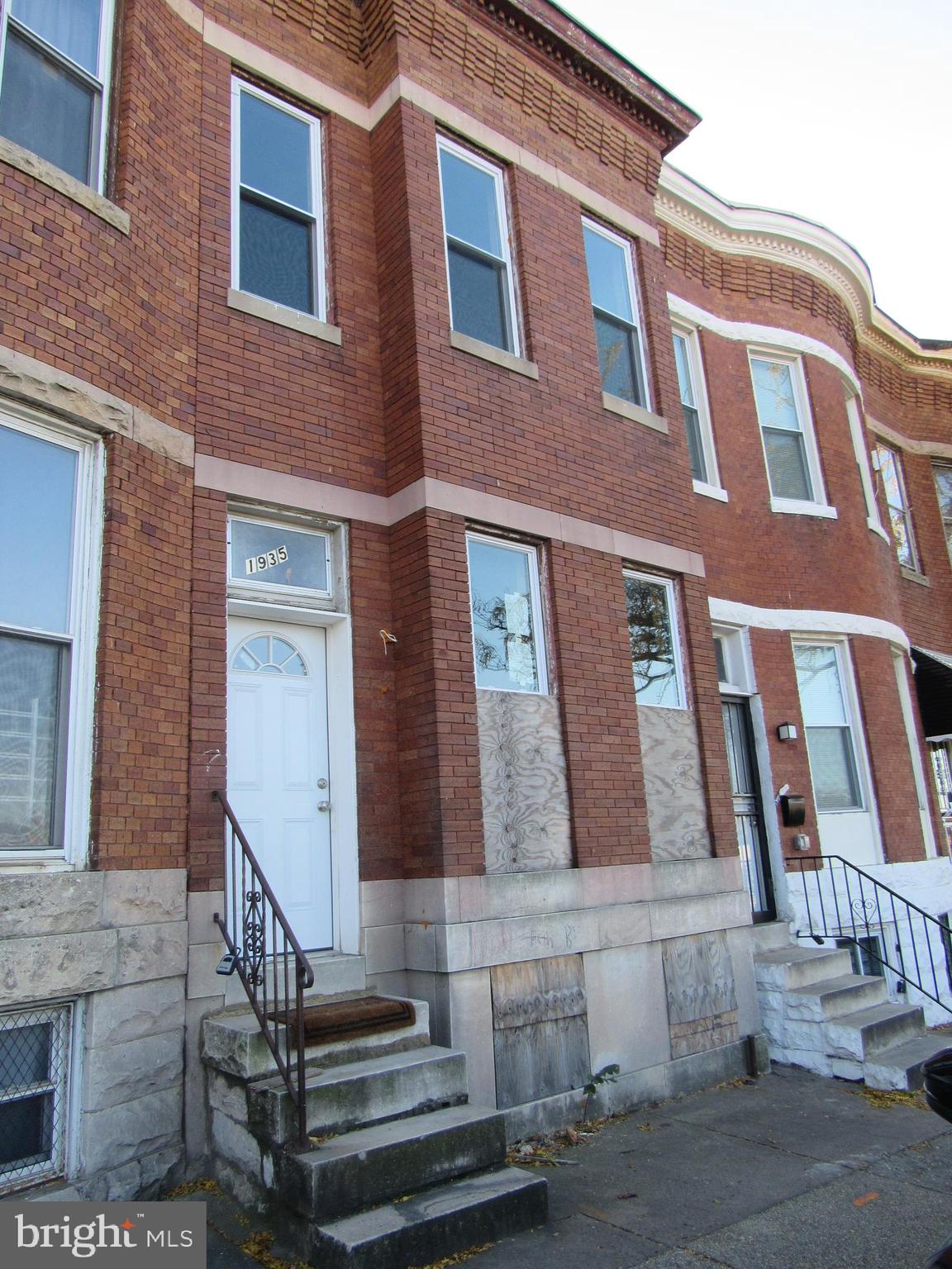 Charming Interior Townhome in Baltimore – Sold As-Is!
This property is currently in framing condition with some materials already on-site, the seller is willing to include the materials with the sale. Top level built out as 3 bedrooms with 2 full baths, Main level half bath, Basement 4th bedroom with full bath with exit door in rear.
PROPERTY IS ALREADY PERMITED WITH BALTIMORE CITY INCLUDING PLUMBING, DUCT WORK. NEW DECK, NEW WINDOWS & EXTERIOR DOORS ARE ALL BRAND NEW! THE ELECTRICITY AND FRAMEWORK HAS ALREADY BEEN DONE BUYER JUST NEEDS TO GET PERMIT ! A unique opportunity for buyers looking to complete a project and personalize this space to their vision. ARV: $235,000-260,000.
*Please note:* This is not an auction sale, short sale, or REO. The sale is being handled directly with the sellers. Starting Bid is $35,000- Submit Highest and Best
Multiple offers already in hand so Be Sure to Submit your Highest and Best offer! Don't miss out on this rare opportunity!