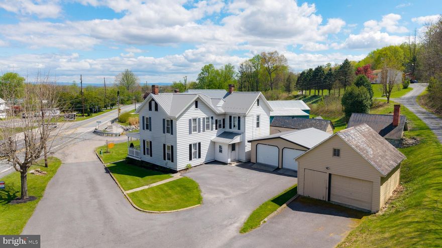 Historic Mountain Property with Multi-Unit & Short-Term Rental Potential on 4.8 Acres
Set on 4.8 mostly wooded mountainside acres in Peters Township, this expansive circa-1879 property offers a rare blend of history, flexibility, and income potential. With 3,590 sq ft, 4 bedrooms, and 2 baths, the home is currently used as a single residence but is already equipped with three separate electric meters, providing an excellent framework for conversion into two or three units with the right updates and improvements.
Inside, the home showcases some original wood floors, large living spaces, and two working wood-burning fireplaces that add warmth, charm, and character rarely found in today’s homes. A metal roof in good condition and individual baseboard electric heat support long-term durability and flexible future layouts. Multiple porches invite you to enjoy the peaceful wooded surroundings and seasonal mountain views.
A truly unique feature of the property is the 18x16 stone Colonial-style outbuilding, dating back to 1765, complete with a loft, fireplace, and its own spring fed well. This structure offers potential as an Airbnb, guest house, studio, or private retreat, subject to buyer due diligence.
The property is served by public sewer, a significant advantage for investors considering additional units. Exterior improvements include a paved driveway, a newer 24x24 two-car detached garage, a 20x19 one-car garage with an attached shop, and a 10x24 shed, offering ample space for vehicles, storage, and hobbies.
Located in the Tuscarora School District, and in Peters Township where no zoning currently applies, this property presents a rare opportunity for both investors and owner-occupants seeking space, privacy, and upside.
Ideal for the buyer with vision — restore, reconfigure, or reimagine this one-of-a-kind property and unlock its full potential.