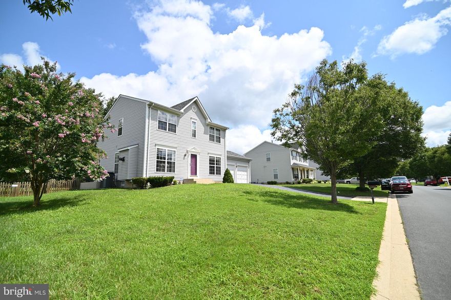 LOCATION!!  LOCATION!!  EXCELLENT LOCATION TO BELTWAY ACCESS, SHOPPING AND MILITARY BASES.  NEWER ROOF, STAINLESS APPLIANCES AND SIDING. ENJOY SUMMER IN THE  HUGE LEVEL, FENCED BACKYARD.  FORMAL DINING AND LIVING ROOMS.  HUGE EAT-IN KITCHEN.  FINISH THE BASEMENT TO YOUR LIKING---FULL BATH ROUGH-IN.  SCHEDULE YOUR SHOWING TODAY!!