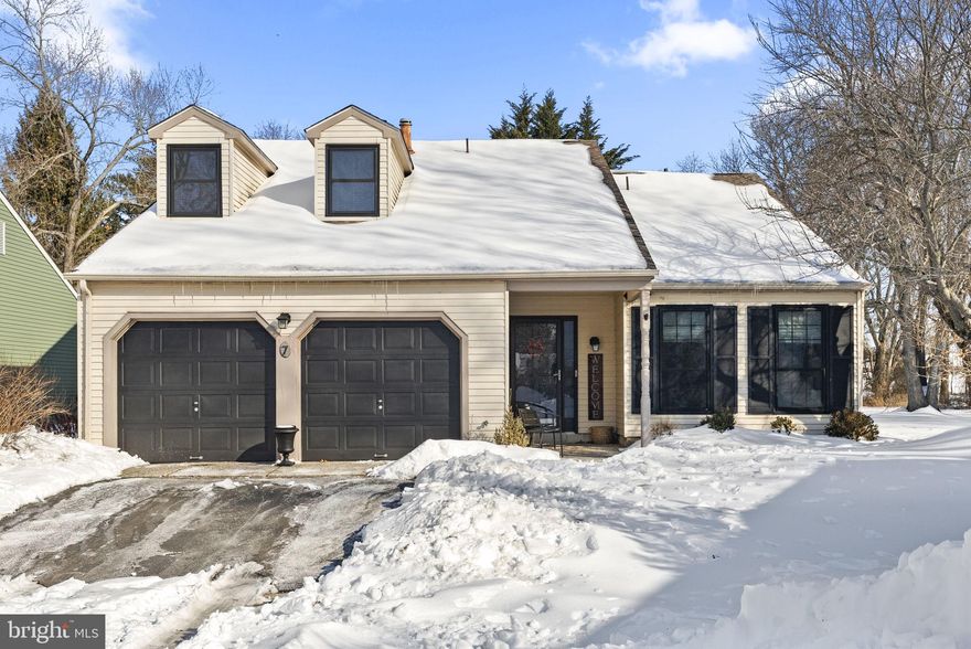 Discover your new home at 7 Stonybrook Ct in Medford! This inviting residence offers 3 bedrooms, 2.5 bathrooms, and a spacious 2-car garage, complemented by thoughtful design throughout. Step inside to an open-concept layout that seamlessly connects the kitchen and living room—perfect for everyday living and entertaining. Just beyond, the cozy family room is anchored by a striking brick façade fireplace. The main-floor primary bedroom provides exceptional convenience and features a private en-suite bathroom along with a large walk-in closet complete with custom storage systems. Upstairs, an open loft overlooks the living room below and leads to two additional bedrooms connected by a full bathroom. Enjoy the warmer months ahead on the back deck—an ideal spot for morning coffee while taking in the peaceful surroundings. Ideally located near everything Medford has to offer, with easy access to major highways for trips to the shore or the city, this move-in-ready home is a must-see. Schedule your showing today!