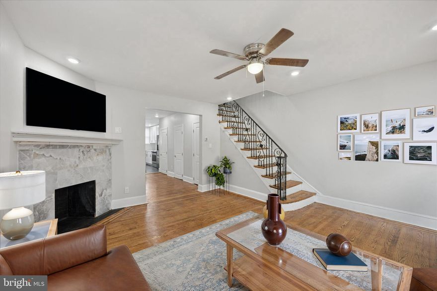 Welcome to 2112 N 57th Street, Philadelphia, PA 19131. Located on a quiet block in the desirable Wynnefield section, this beautiful home opens into a spacious living room and dining area—perfect for entertaining or relaxing. The renovated kitchen features a center island and brand-new stainless steel appliances, including a refrigerator, dishwasher, microwave, and stove. With 3 generous bedrooms, 2 full bathrooms, and 1 convenient half bath, the home offers comfort and functionality throughout. The finished basement provides direct access to your driveway, while the enclosed front porch adds a cozy space for morning coffee or evening unwinding. Situated within walking distance to St. Joseph’s University and City Avenue, and close to public transportation including bus routes and regional rail lines, this property offers easy access to Center City and surrounding neighborhoods. Whether you're a first-time buyer or an investor seeking a prime opportunity, this home combines location, space, and potential. Don’t miss your chance to own a piece of Wynnefield