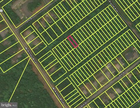 Vacant Land For Sale - LOT 39 11th Street<br/> COLONIAL BEACH, VA 22443