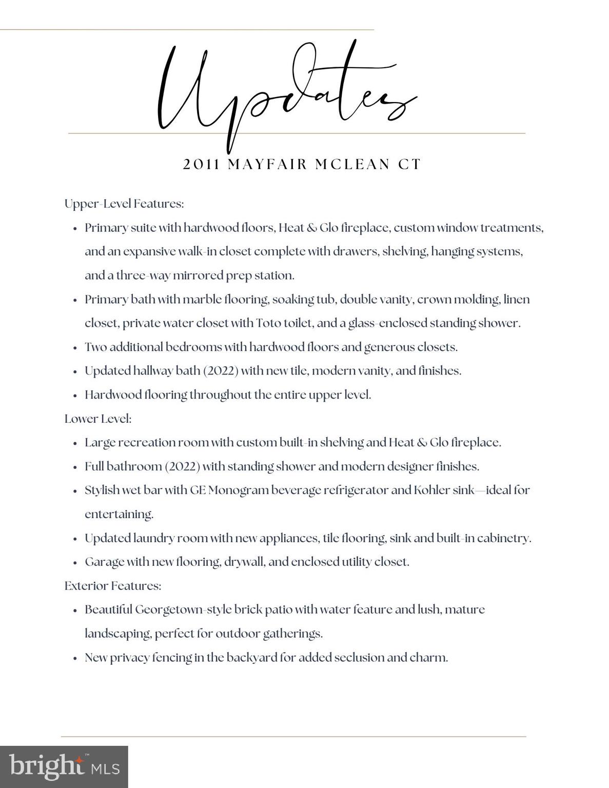 MAYFAIR OF MCLEAN - Residential