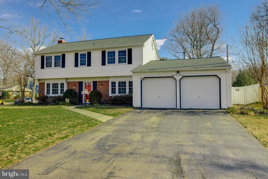 Welcome to your dream home in Bowie! This beautifully updated 4-bedroom, 2.5-bath colonial is nestled in the heart of Bowie, exuding warmth and style throughout. The main level invites you into a spacious living room bathed in natural light, making it the perfect setting for both relaxation and entertainment. A charming fireplace adds a touch of coziness for those cooler evenings. Adjacent to the living room is a gourmet eat-in kitchen, boasting granite countertops, stainless steel appliances, generous storage, and bonus counter seating for quick meals or casual chats. The elegant dining room is ready to host your special occasions, and a strategically located powder room adds convenience for guests.

The upper level offers a serene master suite retreat with its own private bathroom, alongside three well-sized and versatile additional bedrooms. As you step outside, you'll find a meticulously maintained and spacious backyard, ideal for outdoor activities or gardening. A private patio awaits, where you can set up your BBQ or lounge set and enjoy the outdoors, all surrounded by a privacy fence. Among the recent upgrades to this home are an energy-efficient furnace ensuring year-round comfort, durable and stylish laminate flooring for easy upkeep, and freshly painted walls in neutral tones, making it easier for you to add your personal touch. Don't miss out on this turn-key gem in Bowie!