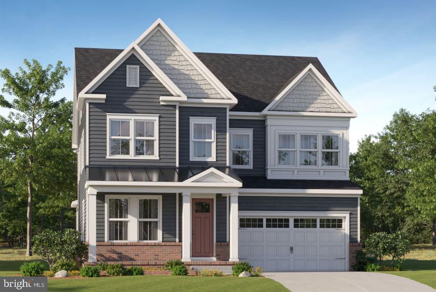 Immediate Move-in! This freshly constructed home is an ideal fit for your family's requirements. Featuring four levels of living space, this home boasts four bedrooms on the second floor, one on the third floor, and another in the basement. With a total of 5.5 bathrooms, three are situated on the second level, one adjacent to the third-floor bedroom, and a convenient powder room on the main floor for guests. Enjoy the advantages of a finished basement, perfect for entertaining guests or unwinding in comfort.   Photos are for illustration purposes only.