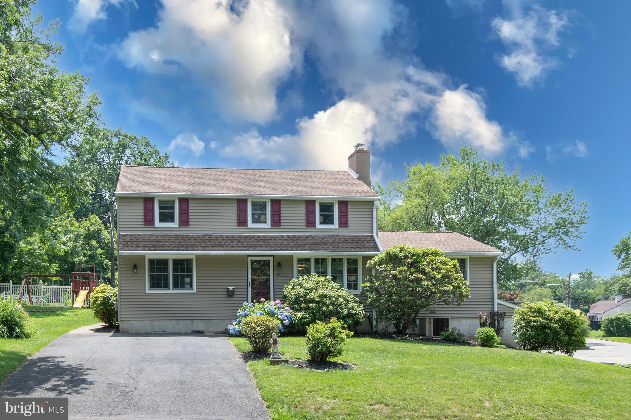 On a quiet corner in the heart of the charming Borough of Hatboro, this lovingly maintained home offers the perfect canvas for your personal touch. Located just steps from Crooked Billet Elementary School and part of the highly rated Hatboro-Horsham School District, it’s an ideal setting for anyone looking to grow roots in a welcoming community. Inside, beautiful oak floors run throughout most of the home, adding timeless character and warmth. The inviting foyer leads to a main floor office—perfect for remote work or a creative space. The open living and dining areas are bathed in natural light, with a classic brick fireplace serving as the cozy focal point. The spacious eat-in kitchen is ready to be transformed into the heart of your home, and a full bathroom and laundry room on the main level add convenience to everyday life. Upstairs are four generously sized bedrooms and another full bathroom, plus an easily accessible attic that offers additional storage. The lower level includes an unfinished basement with ample storage, and an attached two-car garage. Thoughtful features like a whole house attic fan invite the cool evening breeze throughout, while central air ensures comfort on warmer days. The nicely sized yard and covered patio offer a peaceful setting to relax or entertain. Hatboro itself is full of charm and community spirit. Whether it’s enjoying local breweries, cozy bakeries, family-owned restaurants, or boutique shopping, you’ll find something for everyone here. With easy access to the PA Turnpike, SEPTA, and Route 611, it’s both convenient and connected. This solid, well-built home is ready to be personalized—and with its combination of location, character, and potential, it presents a rare opportunity to create something truly special.
