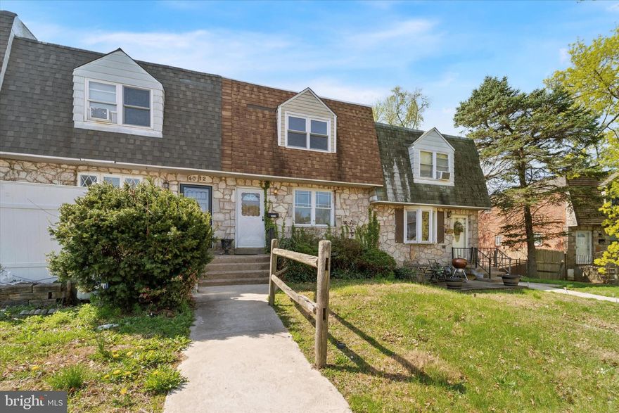 MULTIPLE OFFERS RECEIVED - PLEASE SUBMIT YOUR HIGHEST AND BEST OFFERS BY FRIDAY APRIL 25TH AT 5PM...Welcome to 4014 Worrilow Rd, located in the quiet, desirable Toby Farms neighborhood of Brookhaven. Come see what Delco living is all about! This spacious home is full of potential and ready for its next chapter. Whether you're a handy buyer looking to create your ideal family home or an investor seeking your next flip or rental, this property is a smart opportunity. Recently renovated comps in the area have sold between $250K–$280K.

Inside, you'll find an open layout filled with natural light, complemented by original hardwood floors that are in good shape and ready to shine with refinishing. The main level flows easily from the living room into the dining area and kitchen, with sliding doors leading to a huge rear deck that, with some repair, could become a fantastic outdoor oasis.

The home features three generously sized bedrooms with ample closet space, plus a finished basement that can serve as a fourth bedroom, home office, or extra living area. Additional highlights include a private driveway and rear garage—ideal for off-street parking and extra storage.

Recent updates include a forced air central heating system and water heater (both replaced within the last 2–3 years), and newer windows in the living and dining rooms, along with updated deck doors installed about 6 years ago.

Conveniently located with quick access to public transportation, I-95, and Route 322, commuting is a breeze.

Property is to be sold in as-is, where-is condition. Seller is not in the position to make any repairs, and will not offer any credits. This is an estate sale.

Don’t miss out—schedule your private tour today and explore the possibilities!