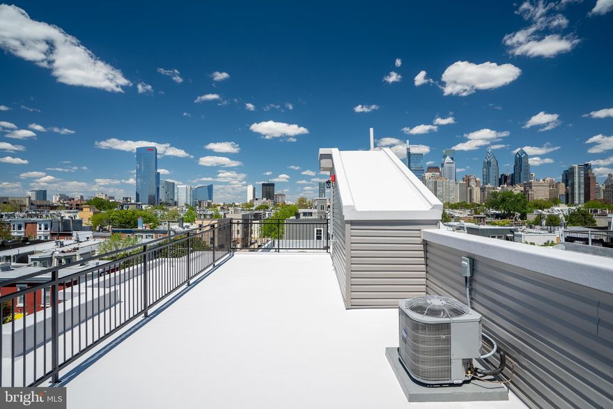 Welcome to your two bed/two bath brand new construction with hardwood floors throughout, stainless steel appliances and granite counters for the gourmet chef in you, washer/dryer in unit and your very own private roof deck with spectacular views of Center City. Availability Date is May 5, 2025