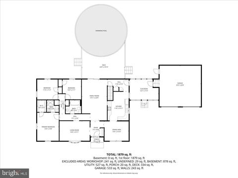 Tiny photo for 6114 Elaine Drive, BRADDOCK HEIGHTS, MD 21714 (MLS # MDFR2078994)