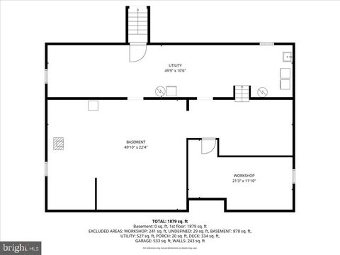 Tiny photo for 6114 Elaine Drive, BRADDOCK HEIGHTS, MD 21714 (MLS # MDFR2078994)