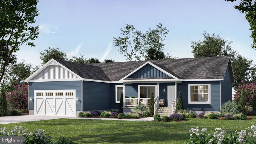 The Hopewell rancher is a blend of convenience & comfort. This 1,554 sq. ft. gem offers a balance of private & shared spaces, ideal for family living. A welcoming kitchen & family room serve as the home's heartbeat, drawing family members for moments of togetherness & celebration. The serene primary bd flanks one side, a personal sanctuary ensuring peace & privacy. Two additional bedrooms offer versatility for children, guests, or a home office. The thoughtful layout extends outdoors with an optional 25x6 covered front porch and a generous 24x10 screened back porch, or upgrade to the 1,647 sq ft floor plan! With an attached two car garage for easy entry, this rancher is a delightful layout. The home is to be built & photos of the model home may include options. Taxes based on land only.