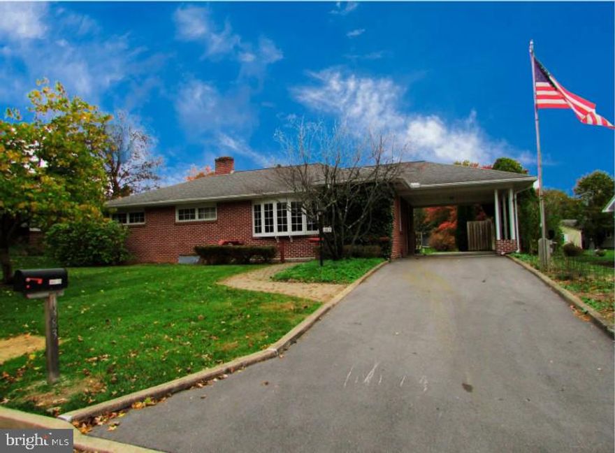 Fantastic brick ranch home in the wonderful neighborhood of Overlook Heights. Three bedrooms, one bath on the main floor. Beautiful hardwood floors in living room, hallway and bedrooms. spectacular bay window in the living room.  Large dining area off the kitchen. The finished basement provides a large second living area, a full bathroom and a office or possible 4th bedroom, all finished in 2025. Brand new Natural gas, instant hot water heater.  Attached carport flows nicely onto the back deck and the flat backyard, perfect for gatherings and cook outs.