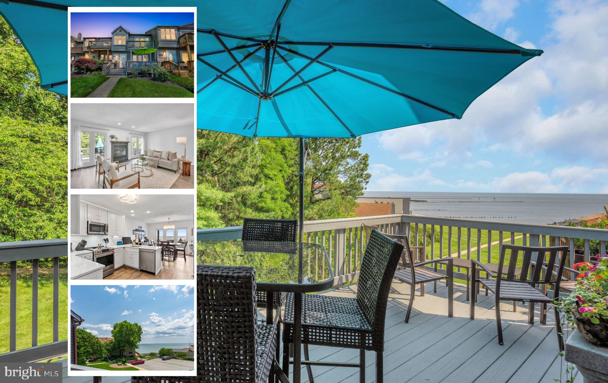 Stunning Chesapeake Bay Views – Custom Upgrades & Prime Location!
Welcome to beautifully renovated 4018 17th St, where breathtaking water views of the Chesapeake Bay can be enjoyed from the front porch, back deck, primary suite, and entertaining spaces. With a thoughtful custom kitchen renovation completed in 2022, along with remodeled bathrooms, updated flooring, new lighting, and more, this home seamlessly blends modern luxury with comfort and charm.
Discover a spacious and inviting living area bathed in natural light, complete with a cozy fireplace, perfect for relaxing or hosting guests. The open-concept layout flows effortlessly into the gourmet kitchen, which boasts high-end finishes, custom cabinetry, and unique features like a built-in pet drawer for food and water bowls. A cleverly designed Lazy Susan with an extended drawer maximizes storage, while top-of-the-line appliances remain under warranty for another 2 plus years.
Upstairs, the luxurious primary suite is a true retreat, offering its own private balcony overlooking the bay, a large walk-in closet, and an elegant ensuite bath with a jetted soaking tub positioned to take in the water views. The laundry room is conveniently located on the upper level near the bedrooms, making chores a breeze. Two additional bedrooms provide ample space for family or guests, large windows enhance the bright and airy feel of the home. Second bedroom as its own access to the bathroom.
The fully finished basement expands the living space with endless possibilities—whether used as a rec room, home office, or gym. A walkout leads directly to the fenced backyard, perfect for pets, gardening, or entertaining. The gate opens to community yard and sidewalk leading to private beach. A dedicated storage room with built-in shelving keeps everything organized.
Enjoy the best of coastal living with easy access to restaurants, shopping, parks, and beautiful beaches—just a short walk away! Despite its serene waterfront setting, this home also offers a highly convenient commute to Washington, DC, Annapolis, Northern Virginia, and Baltimore.
Don’t miss the opportunity to own this exceptional home with unbeatable views and modern updates! Schedule your private showing today.
