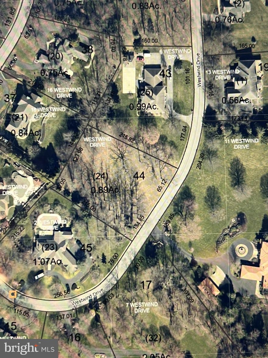 A picture is worth a thousand words but in this case a walk around this gorgeous lot is not what you want to do unless you are ready to buy. This is a rare opportunity to build a custom home in a prestigious neighborhood of "White Oaks"! Here’s a summary of the key points about the lot: Location: One of the last available lots in the prestigious "White Oaks" neighborhood. Lot Size: .89-acre; That is over 3/4 of an acre. Features: Level with some mature trees, offering natural beauty and privacy. Building Requirements: Minimum home size of 3,000 square feet (excluding the garage and basement). Choice of detached or attached garage. Exterior materials must be brick, wood, stucco, or other natural materials (no aluminum or vinyl siding). Approval Process: The Architectural Review Committee offers a quick turnaround on building plans, with approvals typically completed in 30 days or less. This lot is ideal for someone looking to design a custom home with specific architectural preferences while being part of an established and prestigious neighborhood.  Feel free to walk this lot by yourself or with your builder to start visualizing the possibilities!