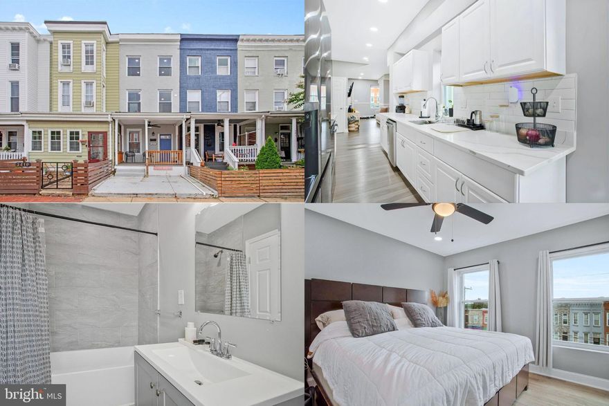 Welcome to this charming home in the heart of Hampden, offering the perfect blend of character, comfort, and modern updates. Step inside to discover a bright and inviting main level that flows seamlessly from the spacious living area into the updated kitchen, complete with granite counters and ample cabinetry—ideal for both everyday meals and entertaining. Upstairs, you’ll find a lovely primary suite designed with comfort in mind, providing a peaceful retreat at the end of the day. The finished basement expands your living options, perfect for a cozy family room, home office, or guest space. Outside, enjoy the backyard where you can relax, garden, or host gatherings with friends and neighbors. On-street parking provides convenient access, and you’ll love being just moments away from Hampden’s vibrant restaurants, cafes, and shops, as well as parks and commuter routes. This home offers the perfect balance of historic charm and modern functionality—don’t miss the opportunity to make it yours!