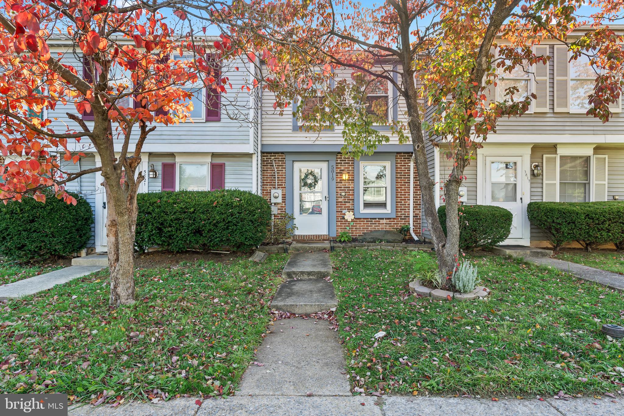 Welcome Home to 5819 Whitfield Court! This updated, modern townhome boasts convenient, move-in-ready living with practicality and affordability! Prices like these are hard to come by! The home features many new stylish and efficient upgrades, including a brand-new HVAC system in 2019, water heater in 2021, New Washer/Dryer, bathroom tile & interior doors (2022), and ALL NEW stainless-steel kitchen appliances in 2019. Modern touches, paint, and stylish accent wallpaper have been added since the last purchase. The HOA covers snow removal, trash, recycling, road maintenance, and provides the popular kids playground down the street. The HOA fee is comparatively low for the area, as well. Don't wait! This one won't last long, call today to schedule your private tour!