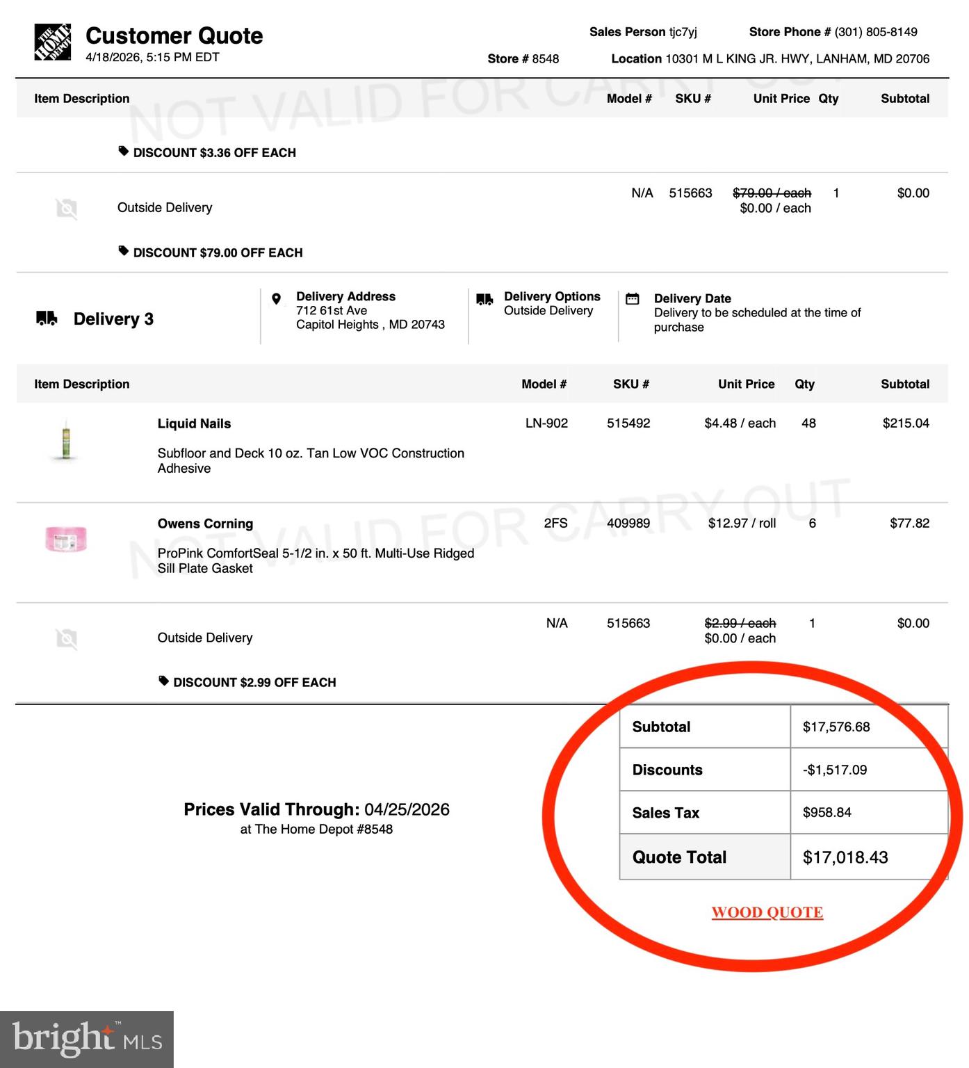 CAPITOL HEIGHTS - Residential