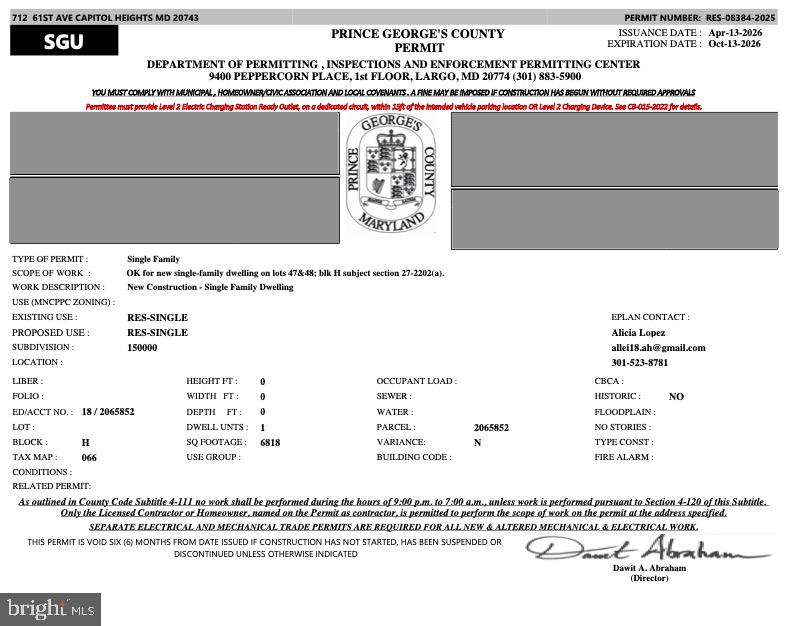 CAPITOL HEIGHTS - Residential