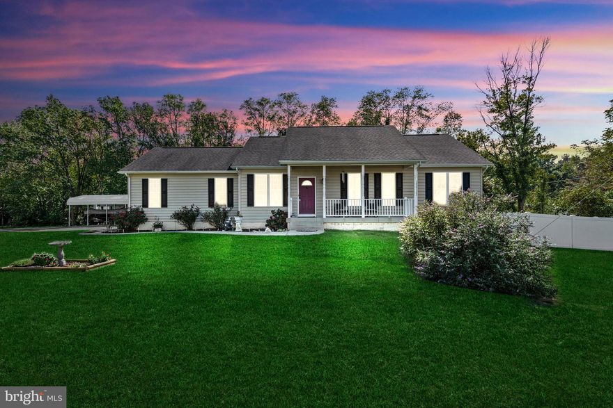 Adorable, meticulously maintained home located on a corner lot near Ferry Farm. NO HOA! Come sip your coffee on this quaint front porch and invite your family and friends over for a barbecue on the maintenance-free back deck. The curb appeal of this home will leave you wanting to see more! This beautiful home flaunts hardwood floors, an open floor plan, a finished basement, 4- bedrooms, and 3 bathrooms- all spread out over 2,500 sqft. The kitchen is decorated with granite countertops, stainless steel appliances, a gas stove, and plenty of cabinet space. The main floor primary bedroom offers a beautiful ensuite with a double vanity, walk-in shower, and garden tub. Two more generous-sized bedrooms and a full bathroom complete the main level. Need more space? Downstairs you will find a large living room; perfect for hosting movie and game nights! You will also be delighted to see an impressive SECOND PRIMARY BEDROOM with a separate entrance,  en-suite, and a closet to die for! A laundry room and great size storage room complete the lower level. The 2-car, sideload garage is oversized and will fit 2 vehicles with room to spare.
Fantastic location; local to shopping and restaurants. Easy drive to Downtown Fredericksburg, Quantico, and Dahlgren Naval Base. Schedule your showing today!!!