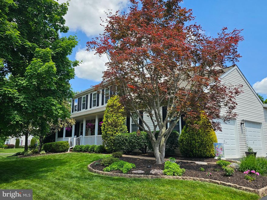 Colonial located in Arbor Ridge in Warrington, PA may be exactly what you’ve been looking for.

Just a short walk leads you to the inviting covered front porch accented with beautiful paver stones — the perfect place to sit back and relax. Impeccably cared for throughout, this home features a large newer kitchen complete with an island, quartz countertops, tiled backsplash, gas cooking, and all the amenities today’s buyers desire. Family room features a stone fireplace with remote controlled gas logs for a cozy atmosphere.

The first floor offers an abundance of windows allowing natural light to fill the home. Upstairs you’ll find four generously sized bedrooms, including an amazing main suite featuring cathedral ceilings, a large sitting room, two walk-in closets, and a newer private bath.

Open the newer Pella slider in the breakfast room and step out to an incredible rear yard featuring an oversized maintenance-free deck with stair access on both sides leading to the immaculate yard backing to open space.

The 4-foot garage extension provides plenty of room for two vehicles plus a workshop area. Additional features include a full unfinished walk-out basement with crawl space storage, along with gas heat and central air that are just 3 years old. A whole-house generator provides additional peace of mind year-round. Lawn sprinkler system.

A beautifully maintained home in a wonderful location — ready for its next owner. Be sure to see the attached list of upgrades and improvements.

Sellers preferred settlement date mid August (possibly sooner), purchasing new construction

Note Owners are retired Real Estate Broker and Salesperson