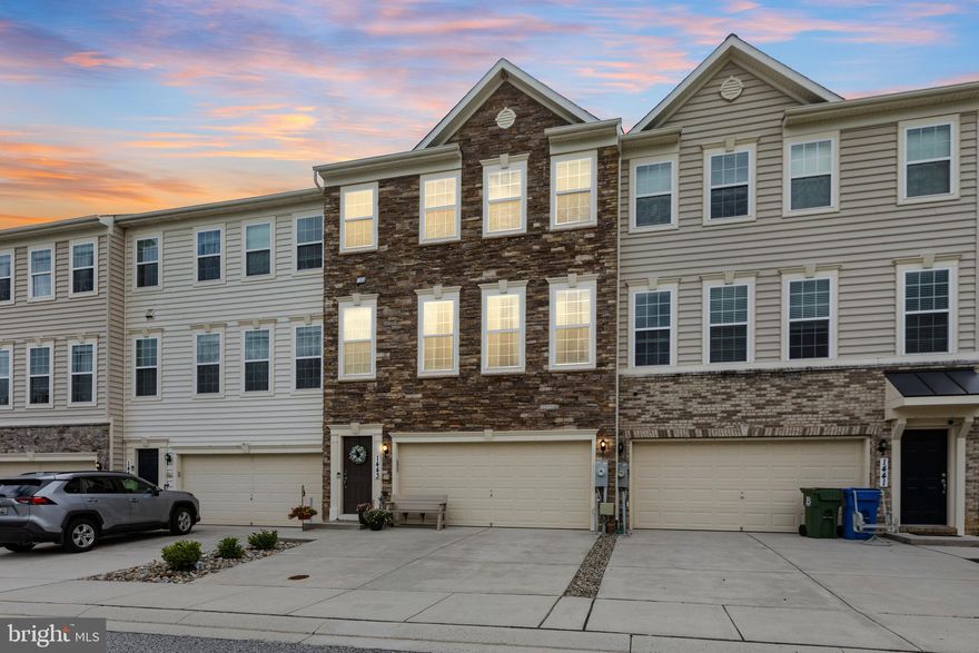 Welcome to this stunning 4-bedroom, 3.5-bath stone-front townhome with a 2-car garage, situated in the quiet and highly desirable community of Prospect Green. Offering over 3,000 square feet of beautifully finished living space, this meticulously maintained home blends luxurious finishes, thoughtful upgrades, and functional design—making it an exceptional find!
Step inside to an inviting open-concept floor plan that seamlessly connects the living, dining, and kitchen spaces. Sunlight pours through the large windows, highlighting rich hardwood floors and creating a warm, welcoming atmosphere. The spacious living room provides the perfect setting for relaxing and entertaining, while the adjacent dining area comfortably accommodates both casual meals and formal gatherings.
At the heart of the home lies a gourmet kitchen that truly impresses. Designed with the home chef in mind, it features stainless steel appliances, granite countertops, a large island with breakfast bar seating with pendant lights, elegant backsplash tile, ample cabinetry and counter space with large and stylish pantry closet. Whether you're preparing a quiet weeknight dinner or hosting a weekend brunch, this kitchen is equipped to handle it all in style. Just off the kitchen, you’ll find two custom-built desks with upper and lower cabinetry—ideal for working and studying from home or it can also serve as a dry bar. A cozy sitting area offers the perfect spot to read, unwind, or enjoy your morning coffee. Sliding glass doors lead to a spacious rear composite deck overlooking a professionally landscaped yard and a custom stone patio, providing a peaceful retreat for outdoor relaxation or entertaining.
Upstairs, three generously sized bedrooms offer comfort and privacy for family and guests. The show-stopping primary suite features a tray ceiling, a relaxing sitting area, and a spa-inspired en-suite bathroom with a soaking tub, separate glass-enclosed shower, dual vanities, and a large walk-in closet. A full hall bathroom and a convenient upper-level laundry closet add to the home's everyday ease and practicality.

The fully finished lower level adds tremendous value and versatility with a spacious recreation room—perfect for movie nights, game days, playroom or fitness space. A fourth bedroom and full bathroom on this level make it ideal for guests, an in-law suite, or a private home office. A sliding glass door leads directly out to the patio, seamlessly blending indoor and outdoor living. The backyard is a true highlight, featuring a beautifully crafted stone patio with a built-in grilling area with outdoor refrigerator, retaining walls that serve as additional sitting, and a fully fenced yard that offers both privacy and a tranquil escape.  Whether hosting a summer BBQ or enjoying a quiet evening under the stars, this space is designed to impress! 
Homes of this caliber rarely stay on the market long—and with its unmatched style, condition, and location, it is sure to sell quick! Don’t miss your chance to own a home that combines luxury, comfort, and convenience in one perfect package.