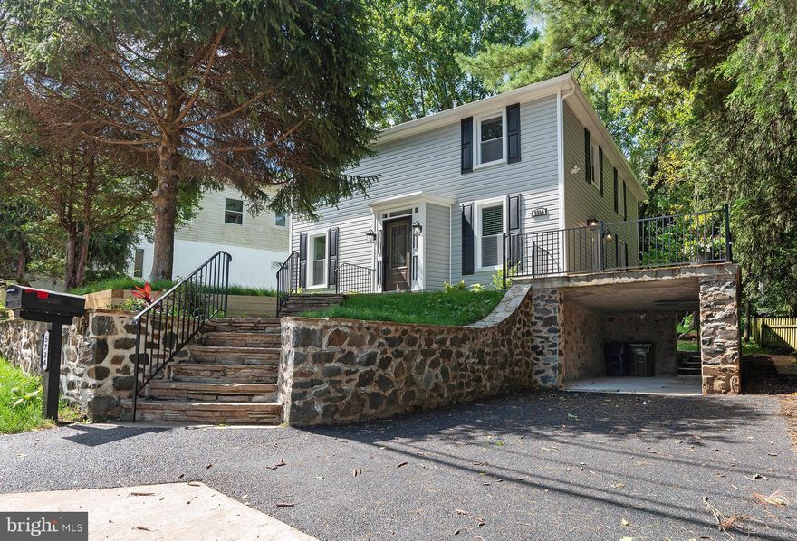 Highly sought after MOUNT WASHINGTON!! Come visit this completely renovated 4 bedroom 3 Full Bath. New hardwood flooring on the main level, wall to wall carpet in the basement and upstairs in the bedrooms. 3 Bedrooms on the third level, Master bedroom features its own bathroom, dual sinks and walk in shower. Hall bathroom features walk in shower and plenty of room. New HVAC, new waterproofing in the basement, Basement bathroom features tub and shower and new ejection pit. Kitchen features Stainless steel appliances, all new cabinetry with soft close drawers and cabinets. wood burning fireplace in main living area. Off the main living area is a large patio for entertaining, patio covers the single car, carport, new driveway with capacity for 2 cars. New windows, recessed lighting throughout the home. The yard has plenty of room for extended entertainment and is fenced in for your pets. Basement bedroom has its own entrance for teenage offspring or mother in law. Come see it today and enjoy!! all construction properly permitted by Baltimore City.